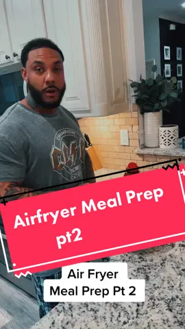 Meal Prep in the Airfryer pt 2 #fyp #foryou #airfryer #ninja #nutrition #Fitness #trending #cooking 