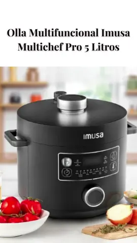 Olla Multifuncional Imusa Multichef Pro 5 Litros 