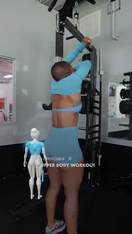 upper body workout | 5 exercises only | full warm up + exercise list on insta xx 