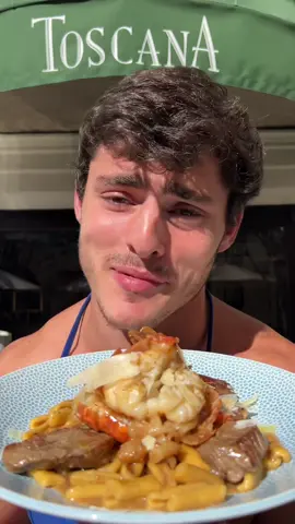 GOURMET SURF AND TURF PASTA  