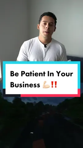 To see the best result, be more patient. Patience attracts wealth and it brings near from which is far 💸‼️ Follow to make more money 🤑 #businesscheck #entrepreneur #financialfreedom #fyp #LearnOnTikTok 