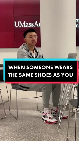 No one better be wearing the same shoes as me 😡😡😡 jk ily #sneakertok #sneakerhead #sneakers #jordan4 #jordans #sneakertok2022 #matchingsneakers 