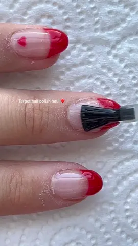 Loving red❤️ #nails #diynails #target #leminimacaron #fyp @target @Le Mini Macaron 
