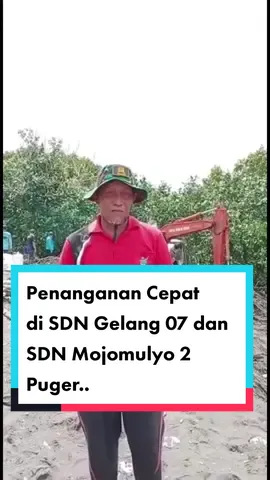 . . . Tadi pagi sudah dilakukan penanganan cepat di SDN Gelang 07 untuk memperbaiki fasilitas sekolah yang rusak akibat roboh pada beberapa hari waktu yang lalu dan juga tadi pagi ada pemasangan penahan longsor di SDN Mojomulyo 2 Puger untuk menghindari kejadian robohnya bangunan sekolah akibat terkikis air. Tentu kegiatan ini semua hasil kerja sama dari para relawan, pihak kepolisian, TNI, BPBD, kepala sekolah dan juga para wali murid yang ikut serta membantu. #hendysiswanto #jemberbangkit #weswayahembenahijember #weswayahejemberkueren #jemberkueren #hendysiswantobupatiku