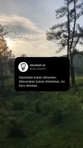 Itu baru dewasa, tag orangnya🙃