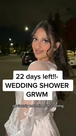 Are wedding showers even a thing??? #weddingcountdown💕 #getreadywithmeroutine #weddingshower #easymakeuproutine #makeupgrwm  #ponytailextensions 