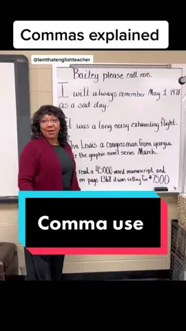 #commause #writingtips #commapunctuationuseinasentence  #socialmediagrammarmistakes #grammareducator #grammarteacher #sentencestructuring #ELAteacher 