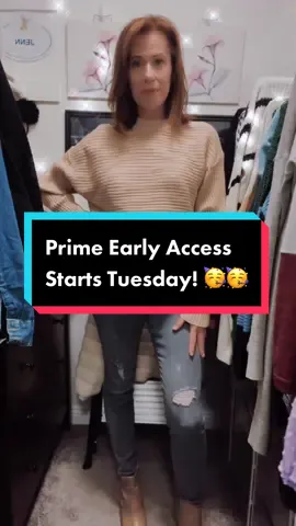 I’m so excited for the #amazonprimeearlyaccesssale 🙌🏻🙌🏻🙌🏻 I’m hoping to get my team their Christmas gifts early, maybe even a few more 🥳 #genxwomen #womenover50 #over50women  