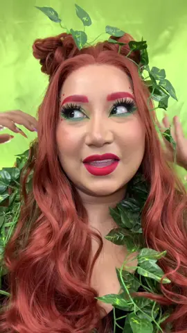 Poison……. Poison Ivy #31daysofhalloween #halloweenmakeup #mehronhalloween #spookyseason #poisonivy #poisonivycosplay #makeupartist #azmuartist 
