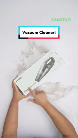 Vacuum Cleaner Portable! Daya hisap kuat 6kPa dan dilengkapi dengan berbagai aksesoris. #samonoindonesia 
