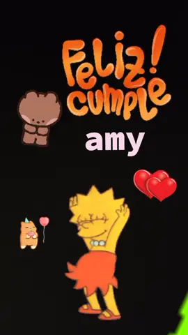 feliz cumpleaños Amy🥺