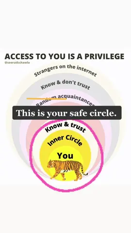Don’t let strangers on the internet ruin your day. 😊 Access to you is a privilege. Thank you Viola Davis for the inspiration!  #access #internet #safecircle #safety #MentalHealth #hope #teacherlife #teacher #staysafe #digitalcitizenship #internetsafety