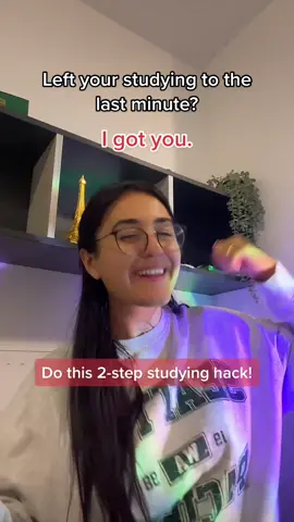 Follow for more studying tips friends!! ✌🏼😊 #studytok #student #hacks #exam #lastminute