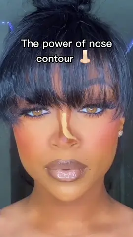 Power of 👃🏻 contour ✨ ib: @molchanovamua #nosecontour #contouring #makeuptips #makeuptutorial 