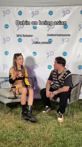 Interviewing @dabinmusic at @electriczoony Part 2 #edmtiktok #dabin #asianparents 