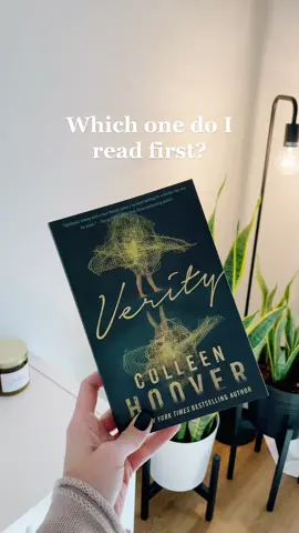 Which one do I read first?  • #BookTok #colleenhoover #verity #uglylove #bookrecommendations #tbrlist #currentlyreading #bookish 