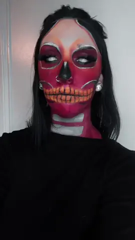 #fyp #31daysofhalloween #skullmakeup #makeupcreator #foryoupage 