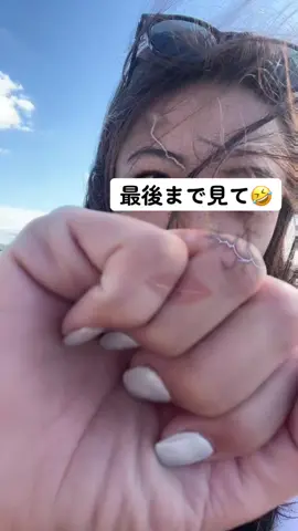 髪で前見えない🤦🏻‍♀️⛴🌪#アラサー女子 #バイク女子 #独身女 #九州ツーリング#桜島フェリー #fyp  