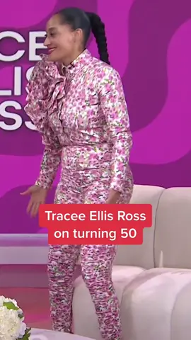 @traceeellisross shares that there's a lot to celebrate as she turns 50 later this month. Fifty, floral, fierce, and full of wisdom! We love you, ﻿Tracee! 💕