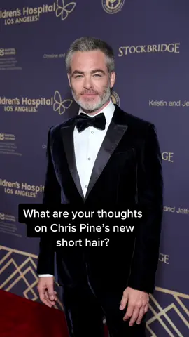 Are you team long or short hair #ChrisPine ? 