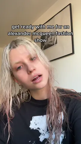 i’m fashionably late @alexandermcqueen 