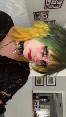 clown makeup…