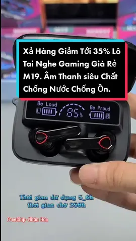 Tai nghe Bluetooth M19 gaming,chống nước, chống ồn,kiêm sạc dự phòng ,đèn pin shop đang sale thanh lý giảm tới 35% ae nhanh tay nào, nhận hàng ktra k như quảng cáo k nhận hàng shop gửi tặng thêm 3 cái nhé! #tainghebluetooth  #tainghegaming  #tainghekhongday  #tainghegiare  #tainghephamthoai  #tainghem19 #dangkhoicongnghe 