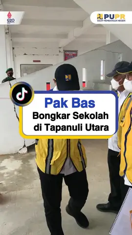 Perbaikan untuk fasos/fasum yang rusak terdampak #gempa, salah satunya Gedung SMPN 3 #Tarutung yang akan direkonstruksi ulang #sigapmembangunnegeri #gempatapanuliutara #FlexEveryAngle 