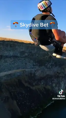 Let’s go Guardians 👀🪂 #basejump #skydive #thriller #MLB #baseball #bet #wager #money #extremesports 