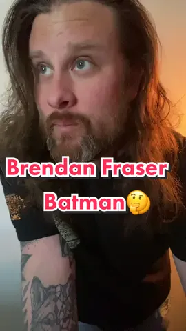 Big time Bruce Wayne energy from my dude!!!😂🤘🏻 #brendanfraser #80sbaby #90skids #genz #genx #millennial #batman #professional #thecw 