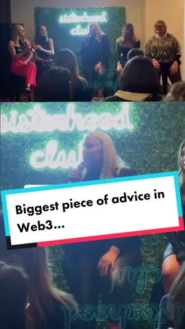@StemQueen.eth shares her biggest piece of advice in #web3 Get an #NFT buddy. Tag yours in the comments 🫶 #nfts #nftcommunity #nftcollector #web3community #cryptok 