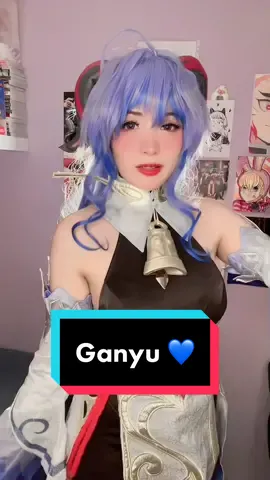 Qué otro Cosplay de genshin impact debería hacer? 👀💙#ganyu #reveal #GenshinImpact #cute #genshintok #cococabra #cosplygirl #parati 