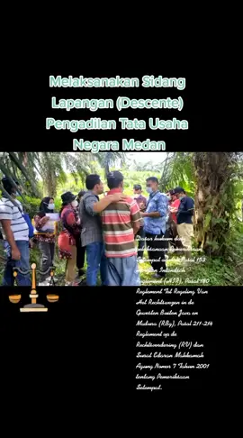 Pemeriksaan Setempat dilakukan terutama dalam perkara yang terkait dengan sengketa tanah atau barang tidak bergerak. Hal ini dilakukan untuk menambah keyakinan hakim terhadap kejelasan objek perkara berupa tanah tersebut, sebelum memberikan putusan.  #lawyer #foryoupage #pencarikeadilan #lawyerindonesia⚖️#fypage #advokatmuda #fyp 