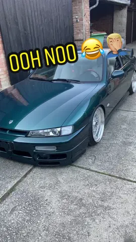 Euch auch schon mal passiert 🤦🏼‍♂️😂⁉️ #OhNo #felgen #winterräder #kannpassieren #hoppla #nissan #200sx #s14 #240sx #kfz #schrauber #mechanic #österreich #wien #austria #fürdich #fy #foryou #winter #funny 