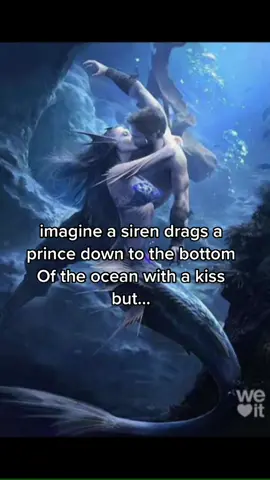 What if a siren kisses a prince and drags him into the ocean… but he doesn’t die? #mermaidromance #fantasyromance #fairytaleromance #darkfantasyromancebooks