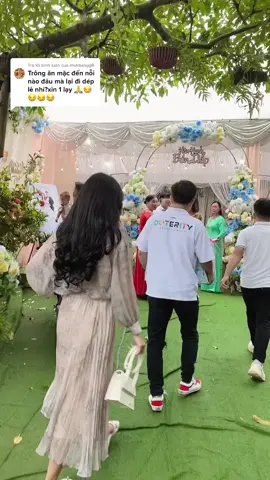 Trả lời @mukbangg8 Nay mang dép lê đi cưới lunn nè 😕 #đámcưới  #21yenbai