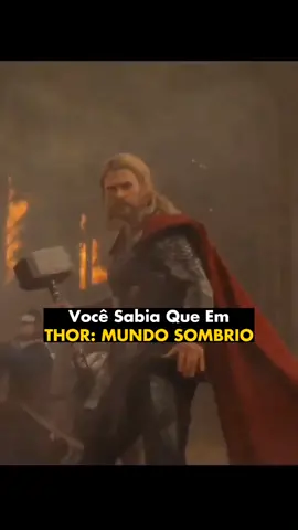 Você Sabia Disso Em THOR MUNDO SOMBRIO ??? #thormundosombrio #thor #mjolnir #marvel #filmes #foryou #fy #fyp 