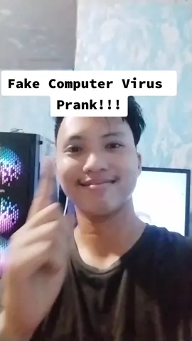 Fake Computer Virus Prank! #fyp #fypシ #foryou #foryoupage #tiktok #viral #prank #computer #bsit #tips #tipsandtricks 