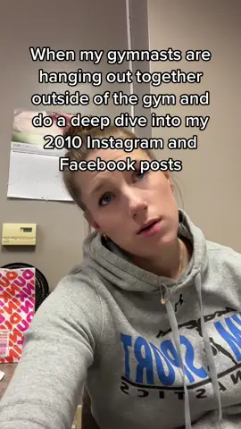 Yes I’m aware it’s cringe #gymnastics #teammates #gymnasticscoach #gymnast 