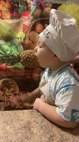 Chomp! Chomp chomp! He ate it whole 