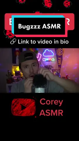 Credit to the 🐐 @SassySoundsASMR for this trigger! Congrats on getting your TikTok back! 🎉 🔥 Watch this ENTIRE video on YouTube now! 🔗 Link to video is in my bio! YT: Corey ASMR #bugsasmr #fastasmr #coreyasmr 