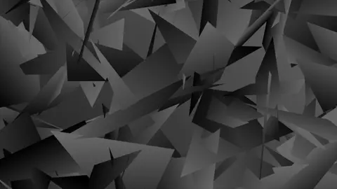 • Fundo de Movimento Poligonal de Tecnologia | Abstract Cinza Escuro | 4K