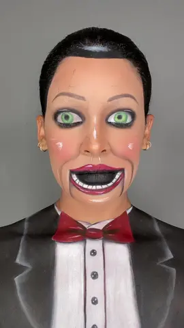 13/31 looks for Halloween 🎃👻 Billy the puppet (Dead Silence) #fyp #foryoupage #meltober #makeup #halloween #billythepuppet #deadsilence *halloweenmakeup