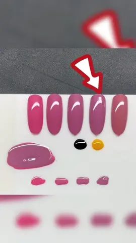 DIY nail colors with me, from light to dark, have fun! #diynailcolor #nails #nailcolorinspo #pinknails #gelpolishtutorial #nailhack #nailtipsandtricks #funnailsdesign #nailbeginnertech #nailblending #blendingcolors #nailcreator