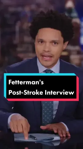 In his first interview post-stroke, John Fetterman briefly mixed up 