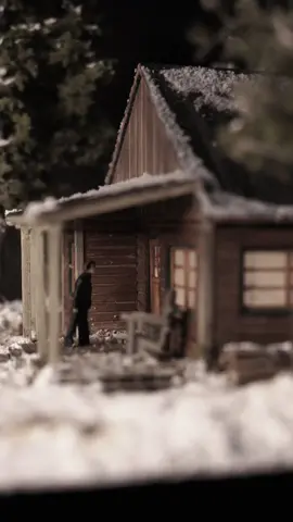 I created a mini replica of the Dexter: New Blood cabin in anticipation of Halloween season. You can now stream tons of great horror titles on @showtime #BloodyGood. They have some of my person faves! #Halloween2022 #horrortok #ShowtimePartner 