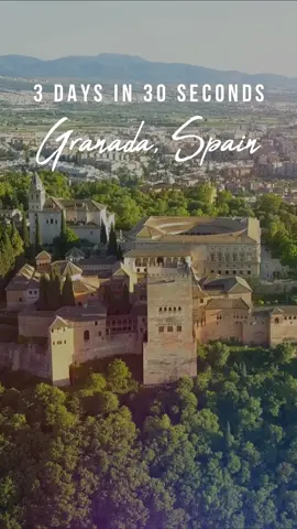 Granada, Spain #3daysin30seconds #viazara #granada #spain🇪🇸 #espana #tiktoktravel #travelbucketlist #fyp #fypシ゚viral 