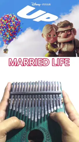 Disney Pixar : Up (Married Life) kalimba cover #up #disneyup #disneypixarup #marriedlife #kalimba #kalimbacover #kalimbatabs #easykalimbachords