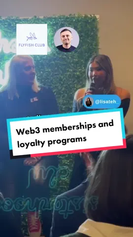 @lisateh talks about what @garyvee has achieved with @flyfishclub - Current Web2 loyalty programs or membership programs dont allow this - but with #web3 and the power #blockchaintechnology individuals can turn their memberships and loyalty points/programs into assests #nfts #womeninnfts #cryptok #garyvee #womeninweb3 #sisterhoodclub 