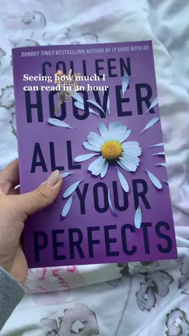 I rated it ⭐️⭐️⭐️ so far #BookTok #bookworm #books #bookish #bookcheck #colleenhoover #allyourperfects #60minutes #reading #readingchallenge 